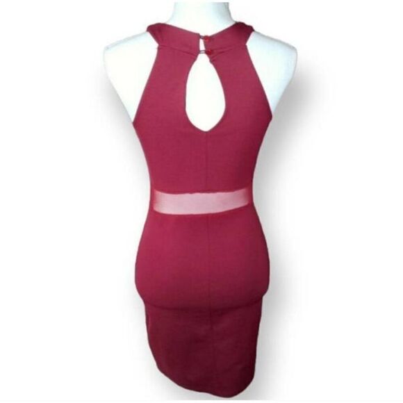 GIRL'S GENERATION BURGUNDY DRESS SZ.S EUC. - Picture 5 of 8